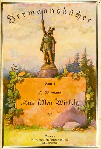 Wiemann, A.: Aus stillen Winkeln. SIGNIERT! Hermannsbücher Band 5 (1922)