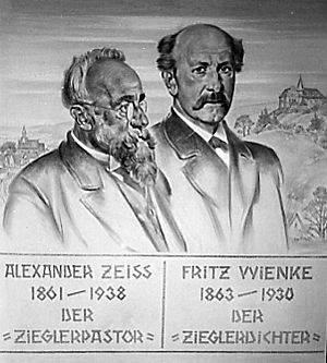 Alexander Zeiss und Friedrich Wienke