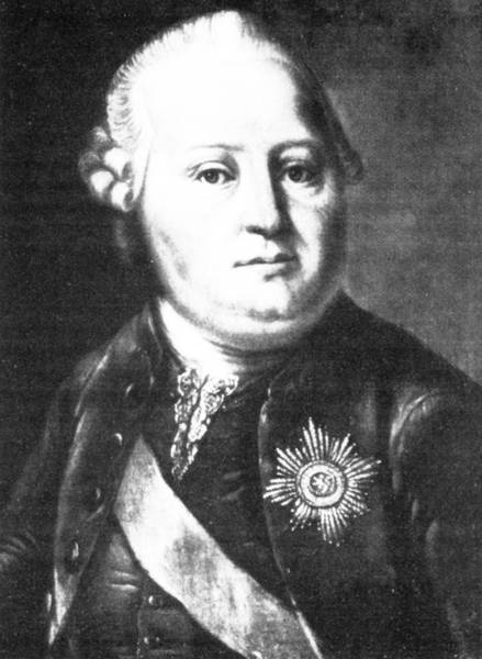 Simon August Graf von Lippe (1727-1787), von 1734 bis 1782 Graf