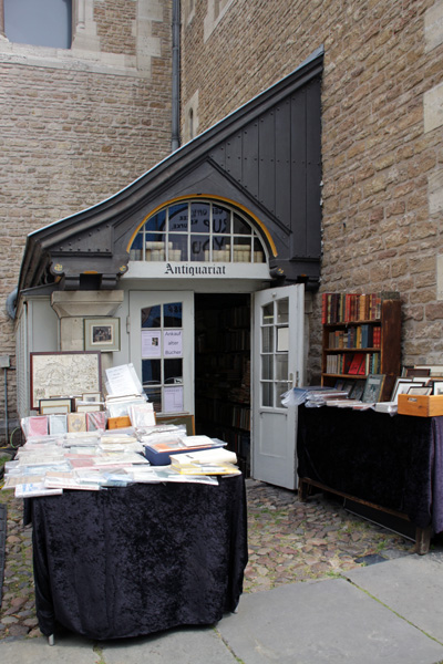 Antiquariat am Burgplatz Bruanschweig - Foto: © Martina Berg 